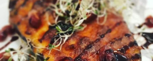 Stuffed eggplant