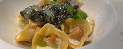 Sorrentini de ossobuco malho trufado e caviar