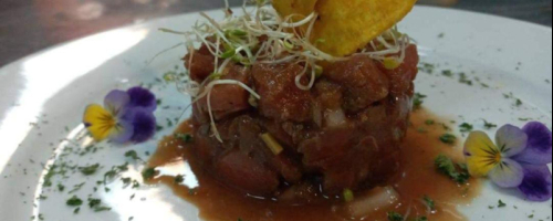Tartar de atún