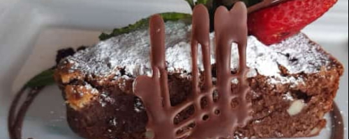 Brownie frutal