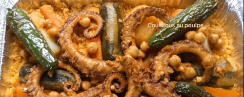 Couscous au poulpe