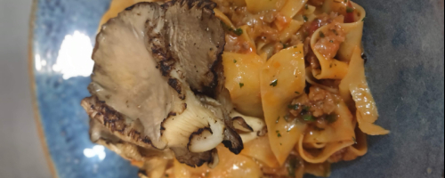 Mushroom Bolognese