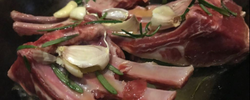 marinated lamb chops