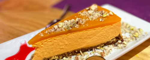 Mango cheesecake