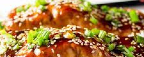 salmon en salsa teriyaki