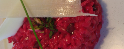 Rissotto remolacha