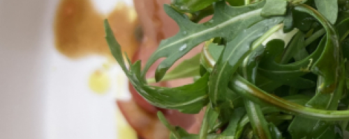 Baby leaves salad