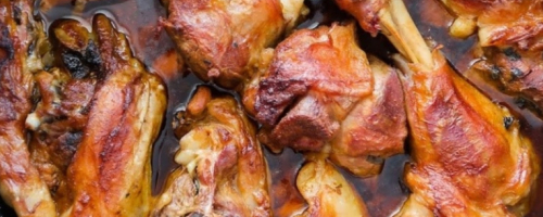 Lamb in the oven