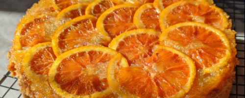 Blood Orange Olive Oil Cake