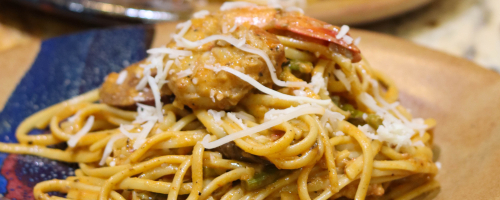 Cajun shrimp pasta