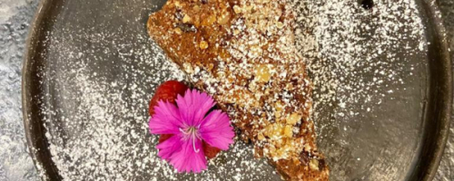 Mayan chocolate brownie