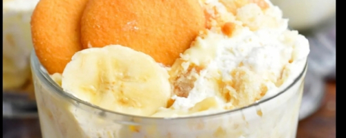French deluxe banana pudding