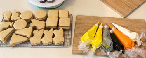Cookie decorating Demo