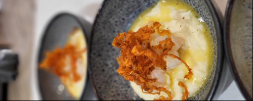 Poached King Prawns
