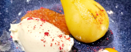 Poached Pear
