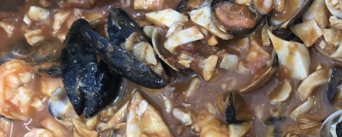 Seafood pasta sauce