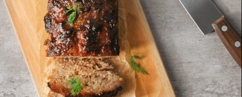 Turkey and Mushroom Meatloaf