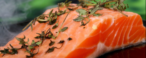 Salmon Veracruzano and Rice