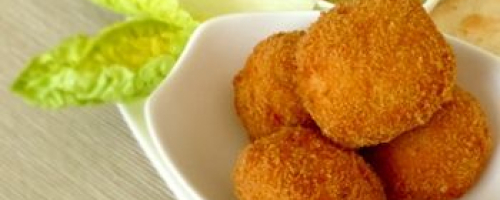 croquetas de hongos y ali-oli