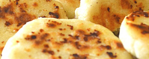 Arepas con Queso