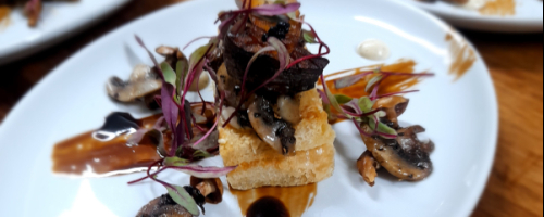 Mushroom toast