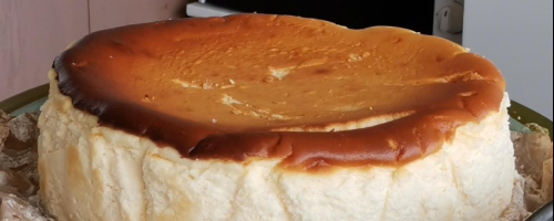 Tarta de queso de la Viña