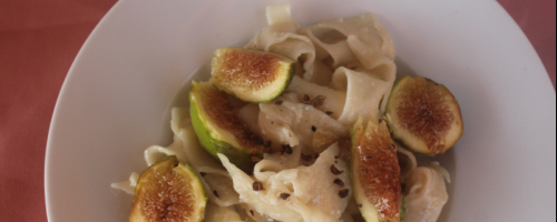 fresh figs pasta