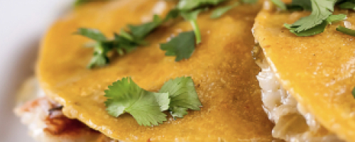 Jumbo lump crab quesadillas
