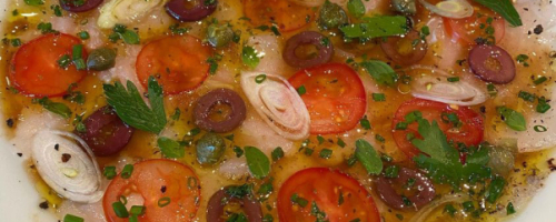 Seabream Carpaccio