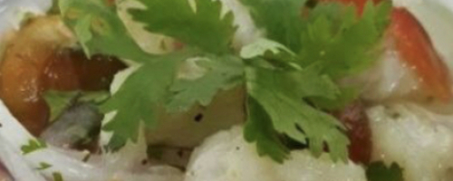 Ceviche de pescado