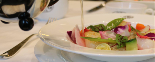 Sea scallop Dashi