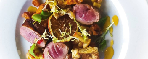 Pork fillet with muschrooms