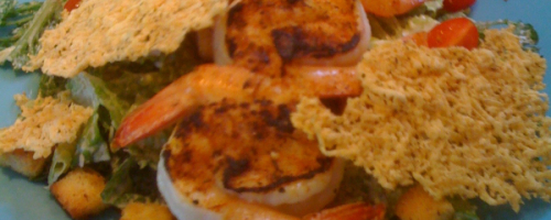 Blackened Shrimp Ceasar