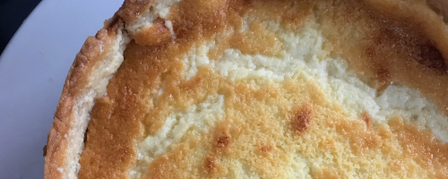 Tarte alsacienne légère au fromage frais