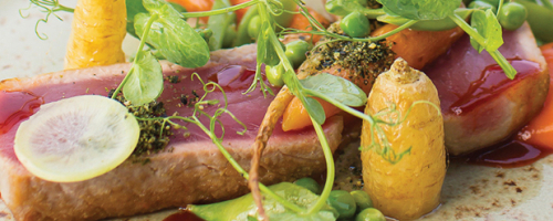 seared Hawaiian ahi