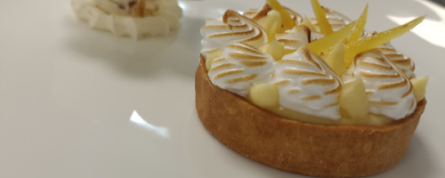 Tartaleta limón y merengue