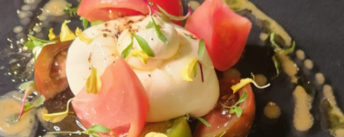 Ensalada de burrata