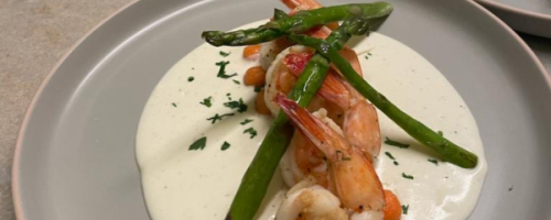 Tequila shrimp