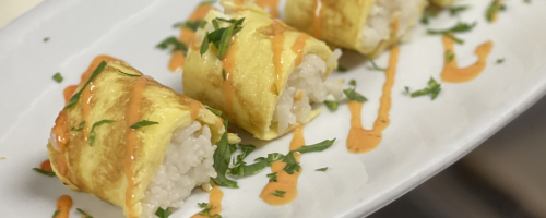 Sushi omelette