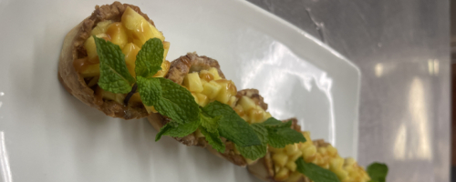 Pineapple Pie caramelize