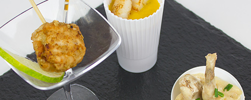 Assortiment d'amuses bouche de saison