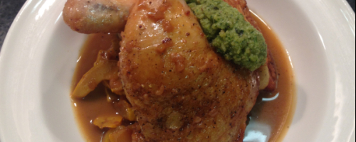 Roast 1/2 chicken