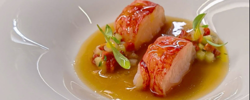 Lobster and Sea Urchin