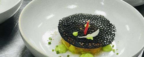 Salmon Crudo
