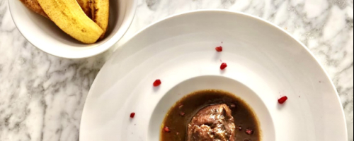 Solomillo en salsa de mostaza