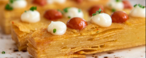 Milhojas de Patata