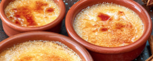 raditional Catalan Cream with Caramelized Top