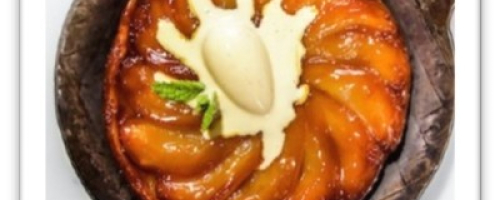 Apple Tarte Tatin with Vanilla Ice Cream