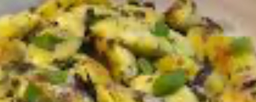 Lemon Ricotta Gnocchi with Zucchini Cream & Zucchini Blossom