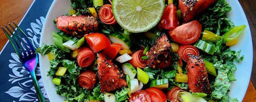 Watermelon Poke Bowl